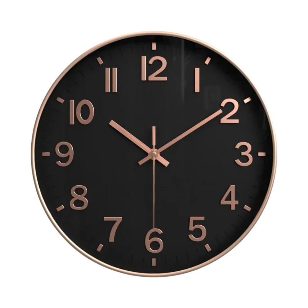 Orologio Silenzioso Tridimensionale Creativo Diverse Colorazioni Design Moderno