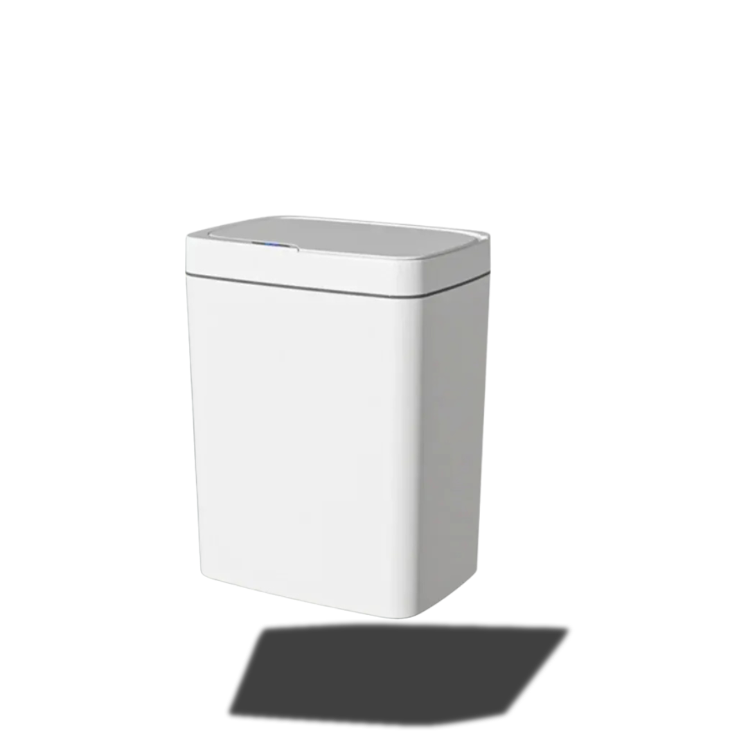 Bidone Spazzatura Intelligente Coperchio Capacità 15L Impermeabile Smaltimento Rifiuti