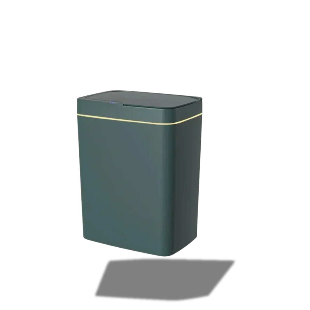 Bidone Spazzatura Intelligente Coperchio Capacità 15L Impermeabile Smaltimento Rifiuti