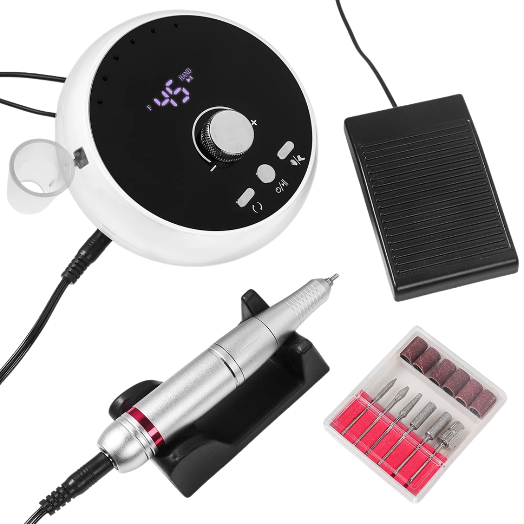 Levigatrice Manicure Professionale 45000 Giri/Min Elettrico Unghie Rimuovi Gel