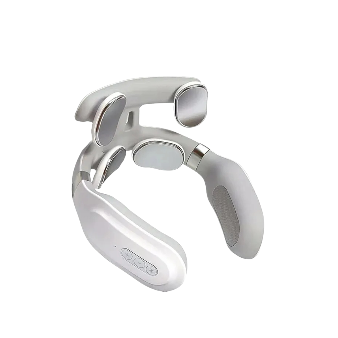 Macchina Massaggio Collo 4 Macchine Testa Collo Vibrazione Vertebrale Cervicale