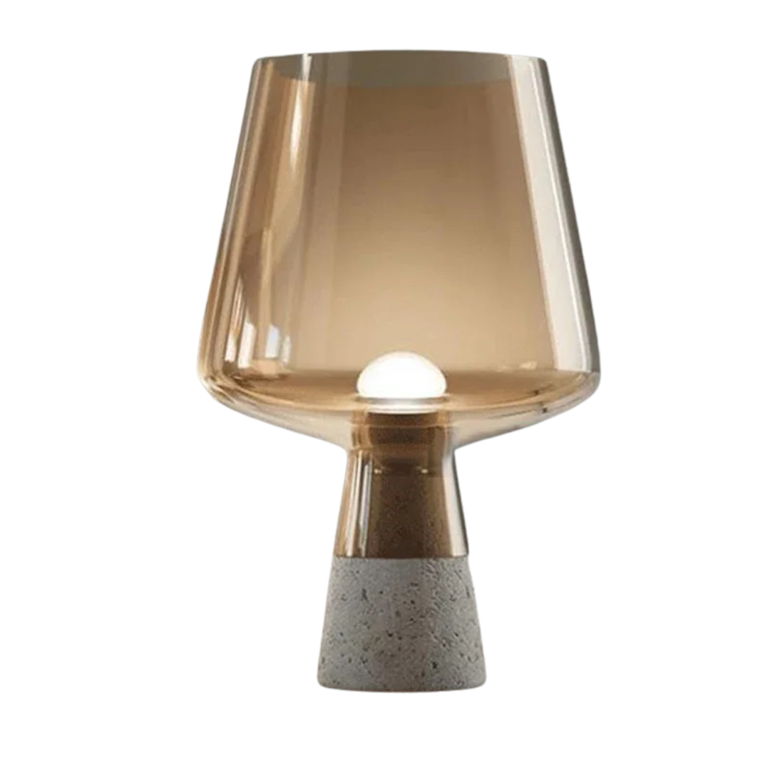 Lampada Da Tavolo Materiale Vetro 20x30CM Decorazione Tavolo Design Moderno Elegante