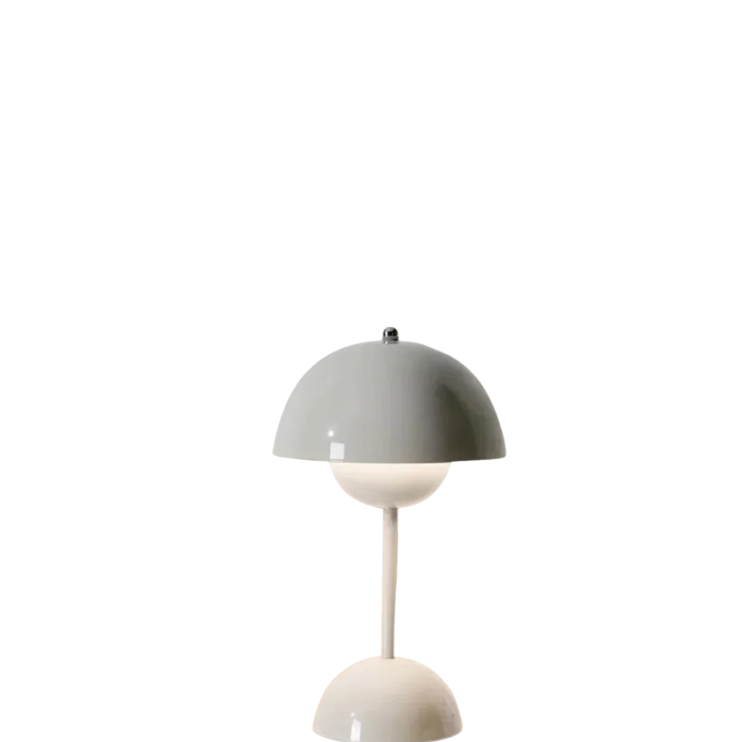 Lampada Da Tavolo Fungo Luce Led Carica USB Lampada Da Scrivania Decorazione Casa