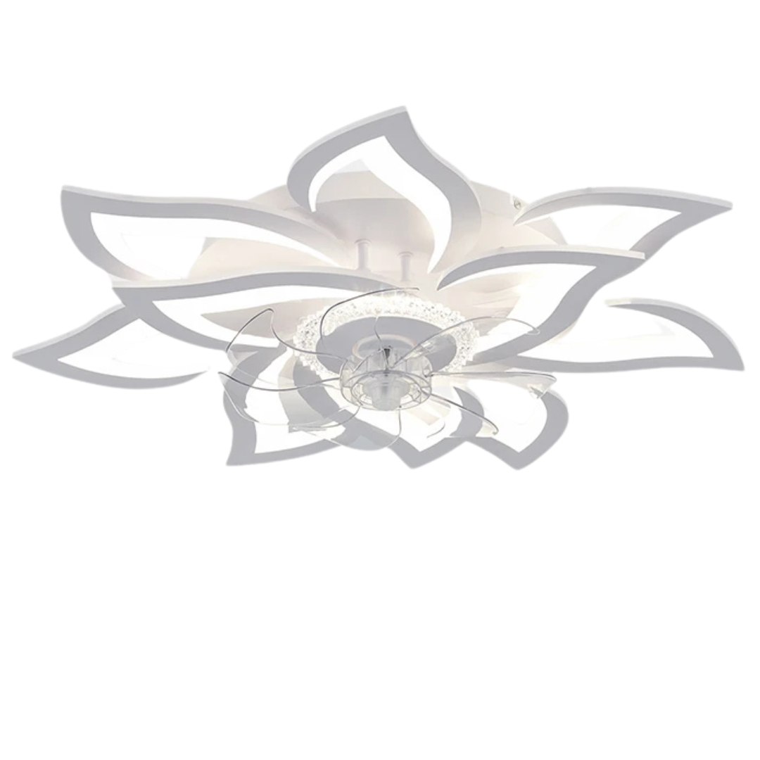 Ventilatore Soffitto Luce Soggiorno Camera da letto Moderna Intelligente Telecomando Ventilatore LED - IN POWER SMARTECH