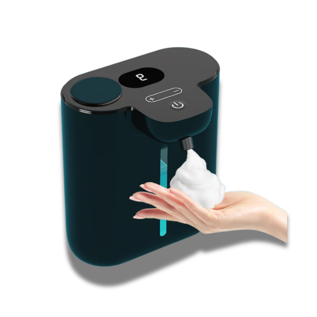Dispenser Sapone Automatico Regolabile Display 500 ML 9 Livelli Impermeabile