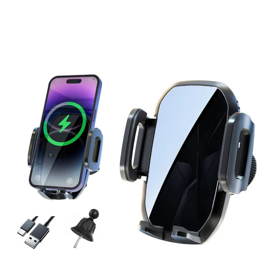 Caricatore Wireless Auto Presa Aria Gravità Supporto Telefono