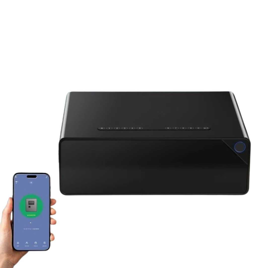 Cassaforte Sicurezza Protezione Casa Oggetti Valore Codice Numerico Impronta Digitale - IN POWER SMARTECH