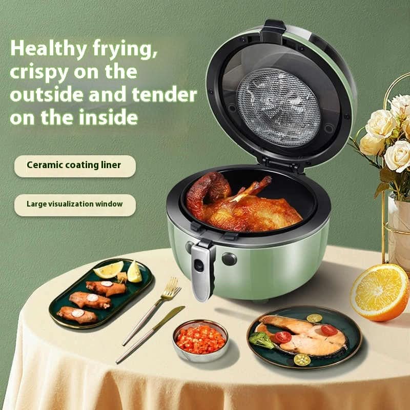 Forno friggitrice all-in-one da 8L, rivestimento nano-ceramico, 1350W, 220V 50Hz.