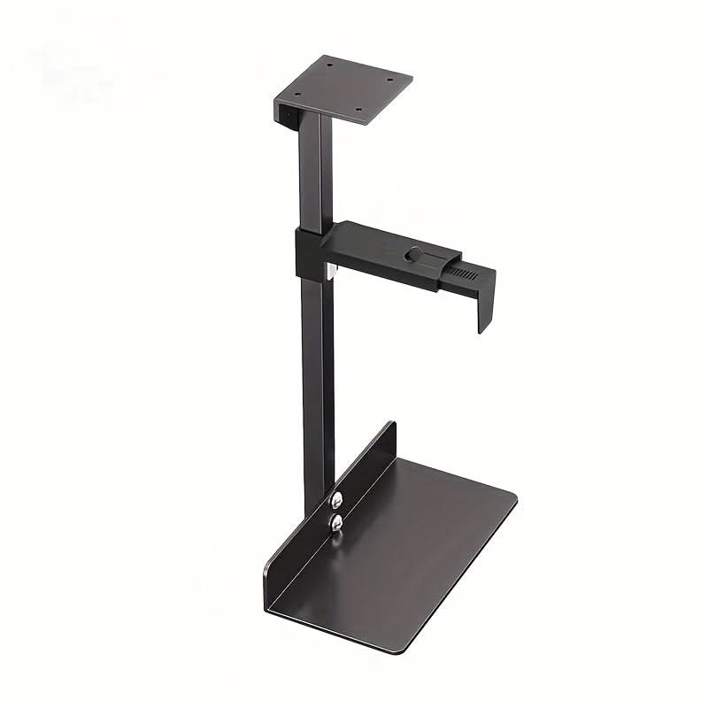 Supporto Custodia PC Sospeso Regolabile Staffa Supporto Gancio Scrivania