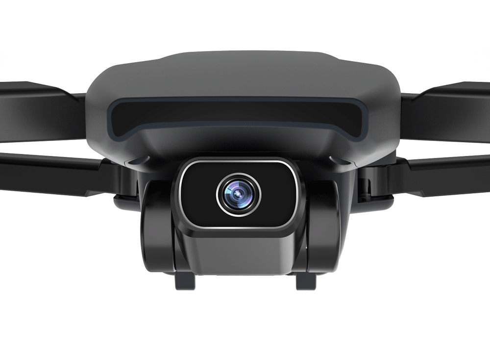 Drone a quattro assi pieghevole 4K con telecamera, telecomando