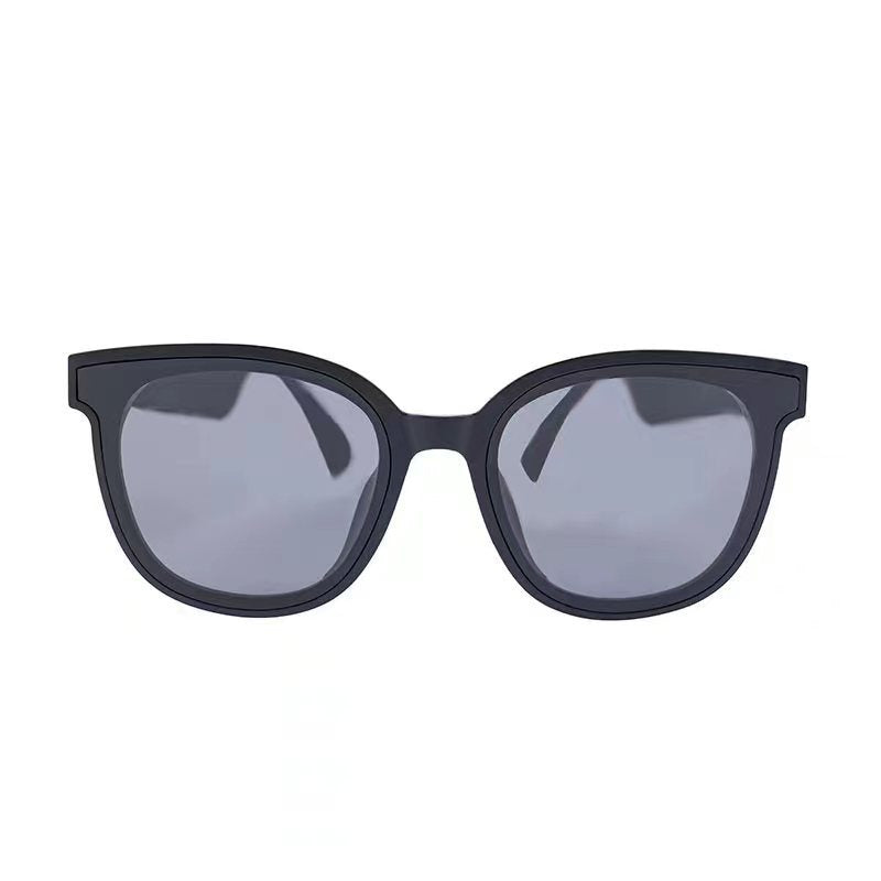 Occhiali Bluetooth VR intelligenti con traduzione AI, colore nero, lenti scure