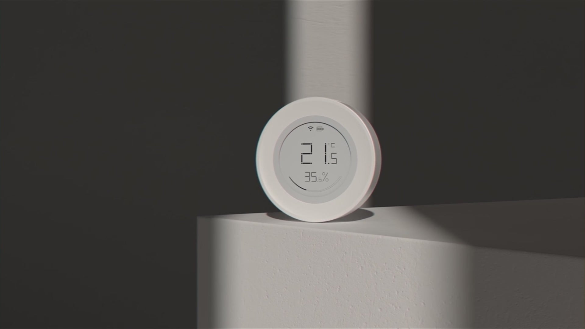 Sensore Intelligente Temperatura Umidità Batteria Controllo APP Funziona Controllo Vocale