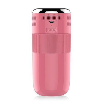 Portatile rosa: mini frigorifero USB per raffreddamento rapido di bevande, utile in auto e all’aperto