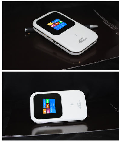 Router portatile WiFi H80 4G-FDD B1/B3/B5/B40, 100 Mbps DL, 50 Mbps UL, fino a 10 utenti, 2400 mAh, standby >30h
