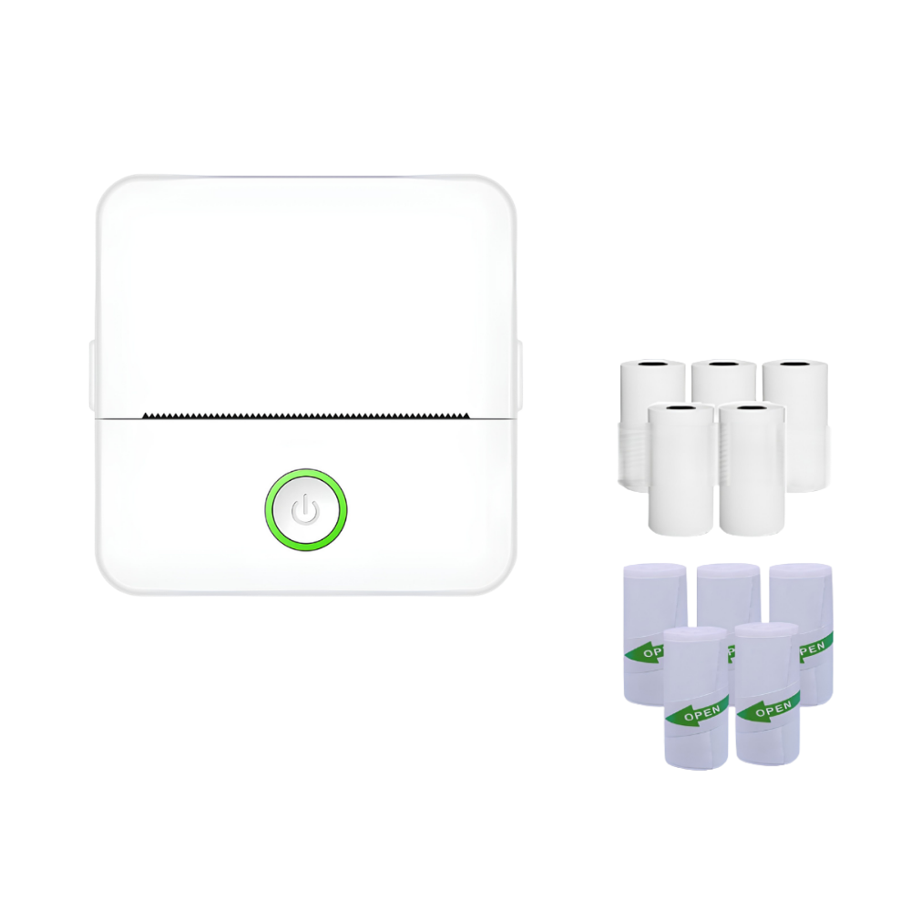 Stampante Termica Portatile Bluetooth Ricaricabile USB