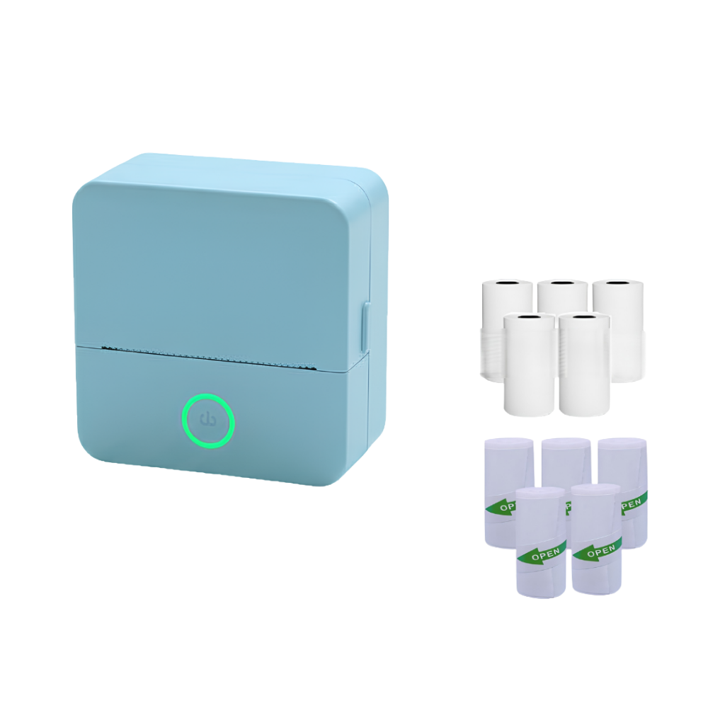 Stampante Termica Portatile Bluetooth Ricaricabile USB