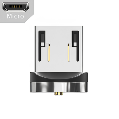 Essager cavo magnetico USB-C ruotabile a 360°, ricarica rapida con docking magnetico