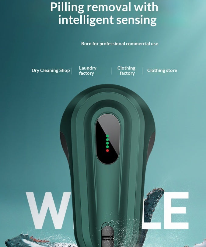 New Smart M27M27S Lint Remover verde e grigio argento, 5 lame, rimuove palline di lanugine; confezione: 1 rimuovitore.