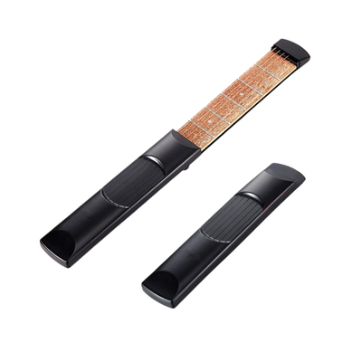 Pocket Guitar: mini chitarra tascabile per praticare ovunque, auto, aereo, ufficio, scuola o tavolo da pranzo.