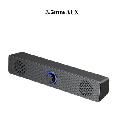 Soundbar Altoparlante Cassa PC TV Audio Video Wireless Bluetooth AUX Accessori Casa Dispositivi Elettronici - POWER SMARTECH