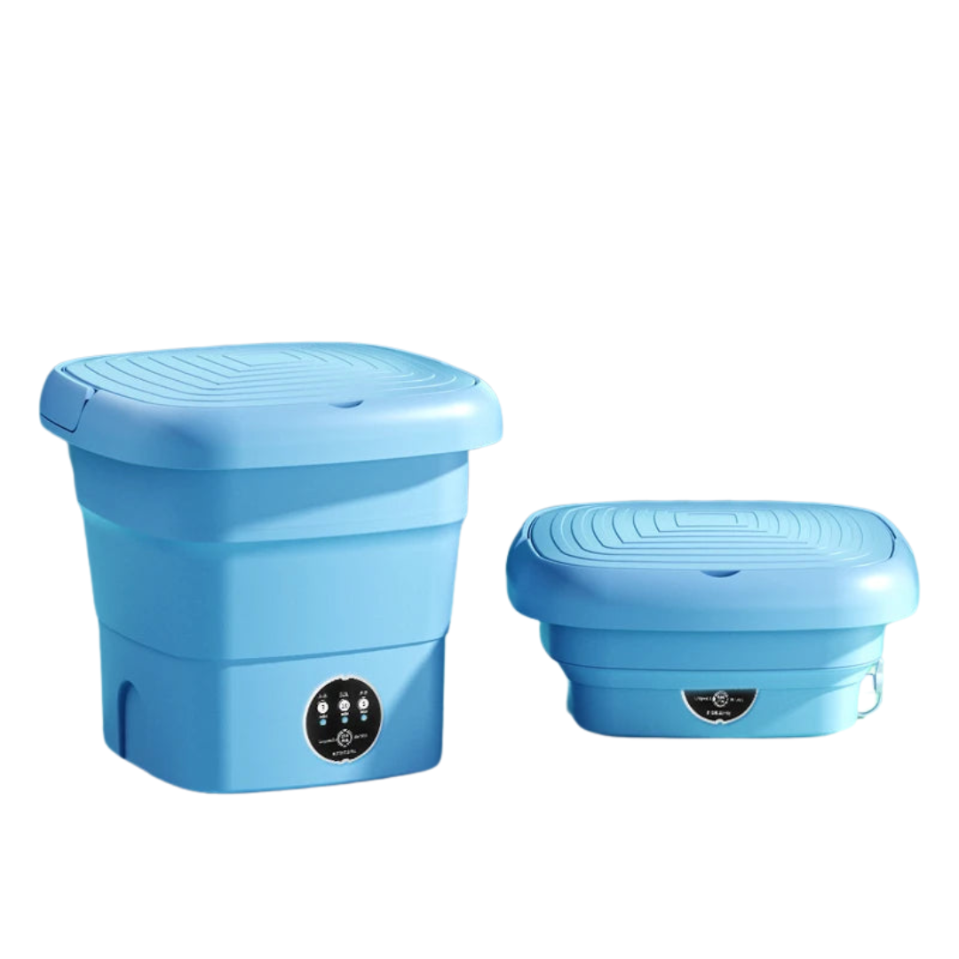Lavatrice Portatile Capacità 4,5L Colorata Pieghevole Potenza 36W Elettrodomestici Casa - POWER SMARTECH