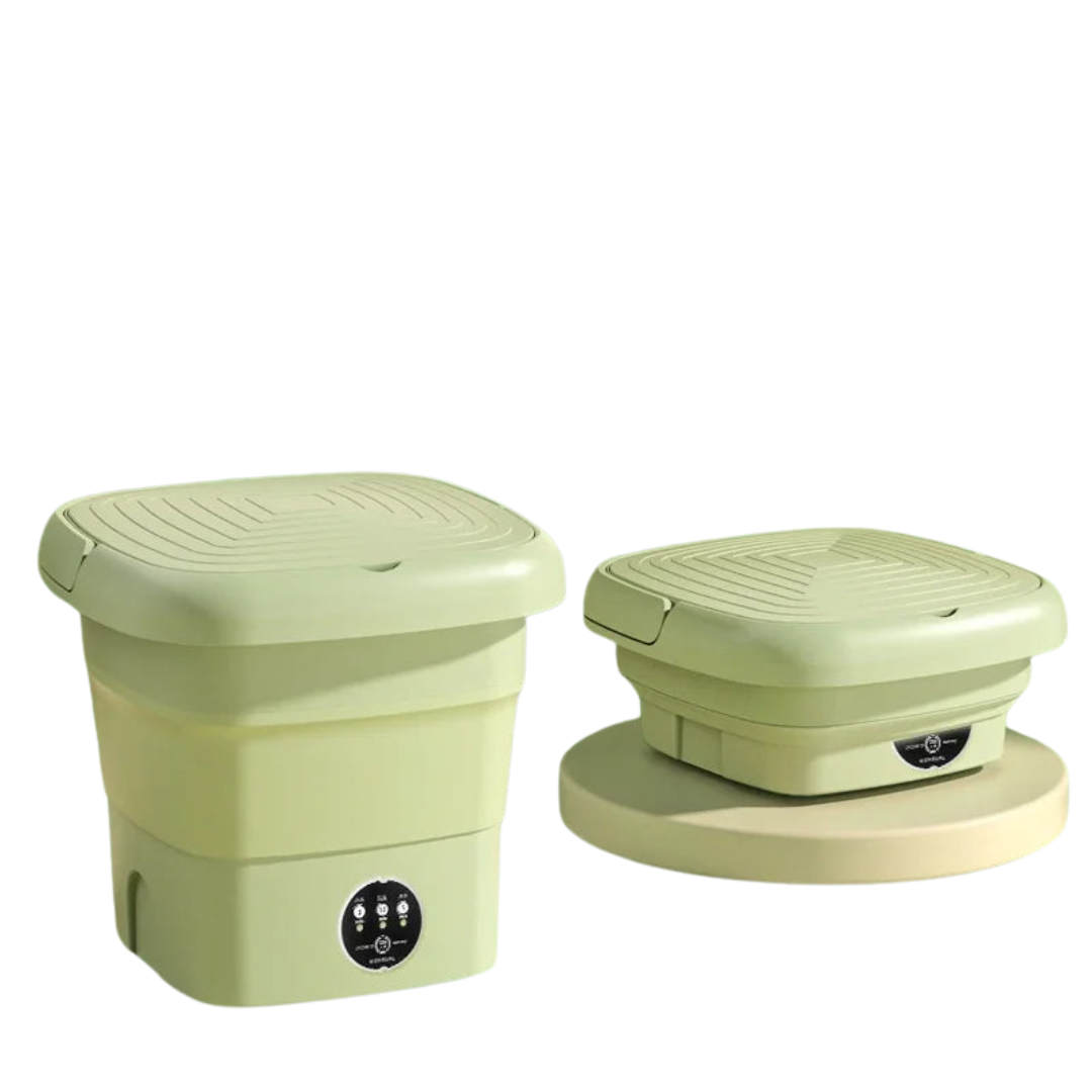 Lavatrice Portatile Capacità 4,5L Colorata Pieghevole Potenza 36W Elettrodomestici Casa - POWER SMARTECH