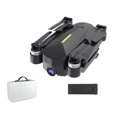 Drone brushless GPS 4K HD con controllo remoto, pieghevole, con custodia bianca e accessori