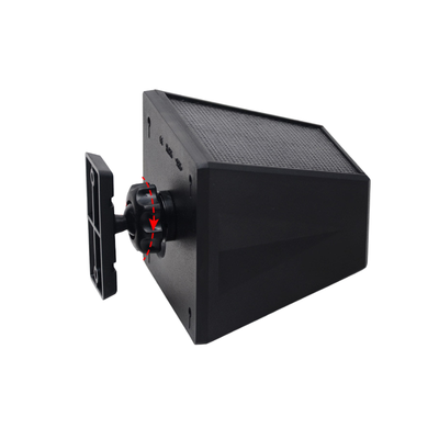 Lampada allarme solare con sensore infrarosso e controllo remoto, IP65, LED 3W, 3.7V, 90x90x85 mm, stile europeo