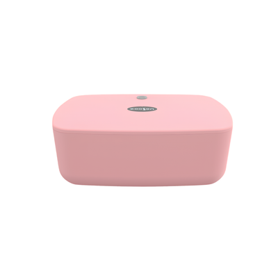 Asciugatrice per biancheria intima, cubo piccolo rosa, sterilizzazione UV ad alta temperatura, 100W, 343x238x165mm