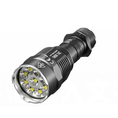 Torcia Elettrica Ricaricabile Lega Alluminio Impermeabile Cordino Clip Filo USB Luci Illuminazione - POWER SMARTECH