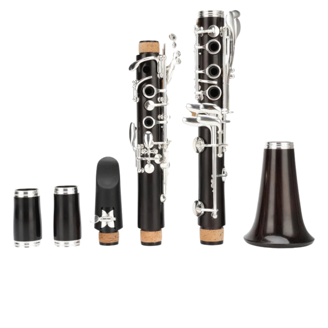 Clarinetto Diversi Modelli Tasti 17/18 Metallo Argento Rame Legno Strumenti Musicali