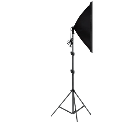 Treppiedi Luci Professionali Set Fotografico Video Foto Regolabile Altezza Accessori