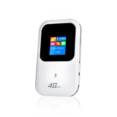 Router WiFi portatile 4G H80: download 100Mbps, upload 50Mbps, 10 utenti, batteria 2400mAh, standby >30h