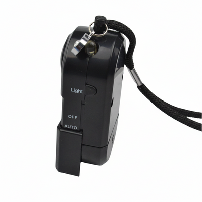 Allarme infrarossi anti-furto portatile, rilevamento 60° fino a 3 m, wireless, per porte e finestre in viaggio o a casa.
