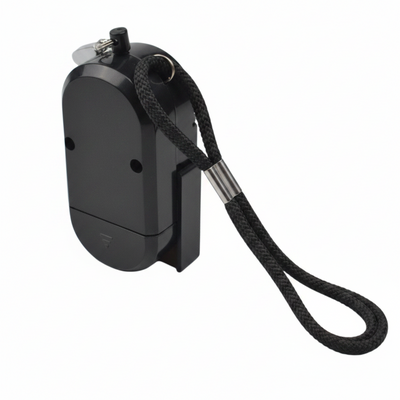 Allarme infrarossi anti-furto portatile per finestre/porte, rilevamento 60° e 3 m, wireless, installazione piana.