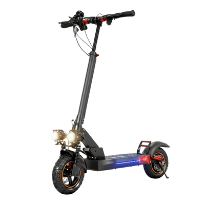scooter elettrico 800W batteria 15Ah ruote 10 pollici fuoristrada 30-40 km max 45 km/h pieghevole