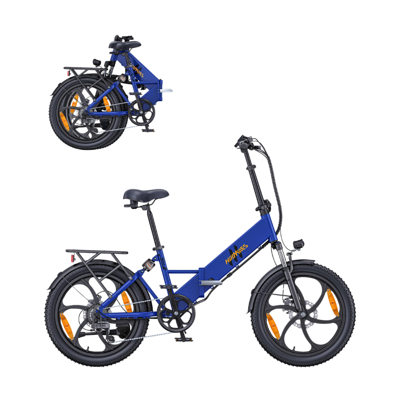 Bici elettrica pieghevole per città, 250W, batteria 36V13Ah, ruote da 20 pollici, freni idraulici