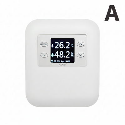 Sensore di temperatura e umidità ad alta precisione AW2485Y Stand-Alone con sonda interna e display