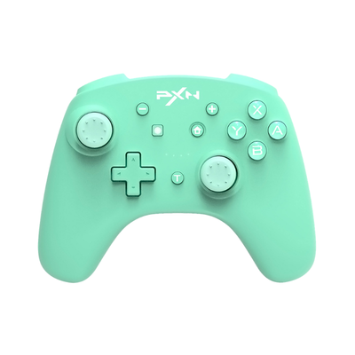 Controller compatibile con Nintendo Gamepad PC verde menta di PXN, ABS, 500 g, 19x17x10 cm; confezione: 1 manico in plastica.
