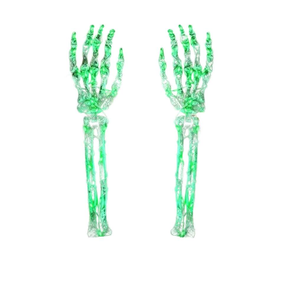 Luci Decorative Halloween Mani Scheletro Illuminazione Impermeabile Decorazione Esterno