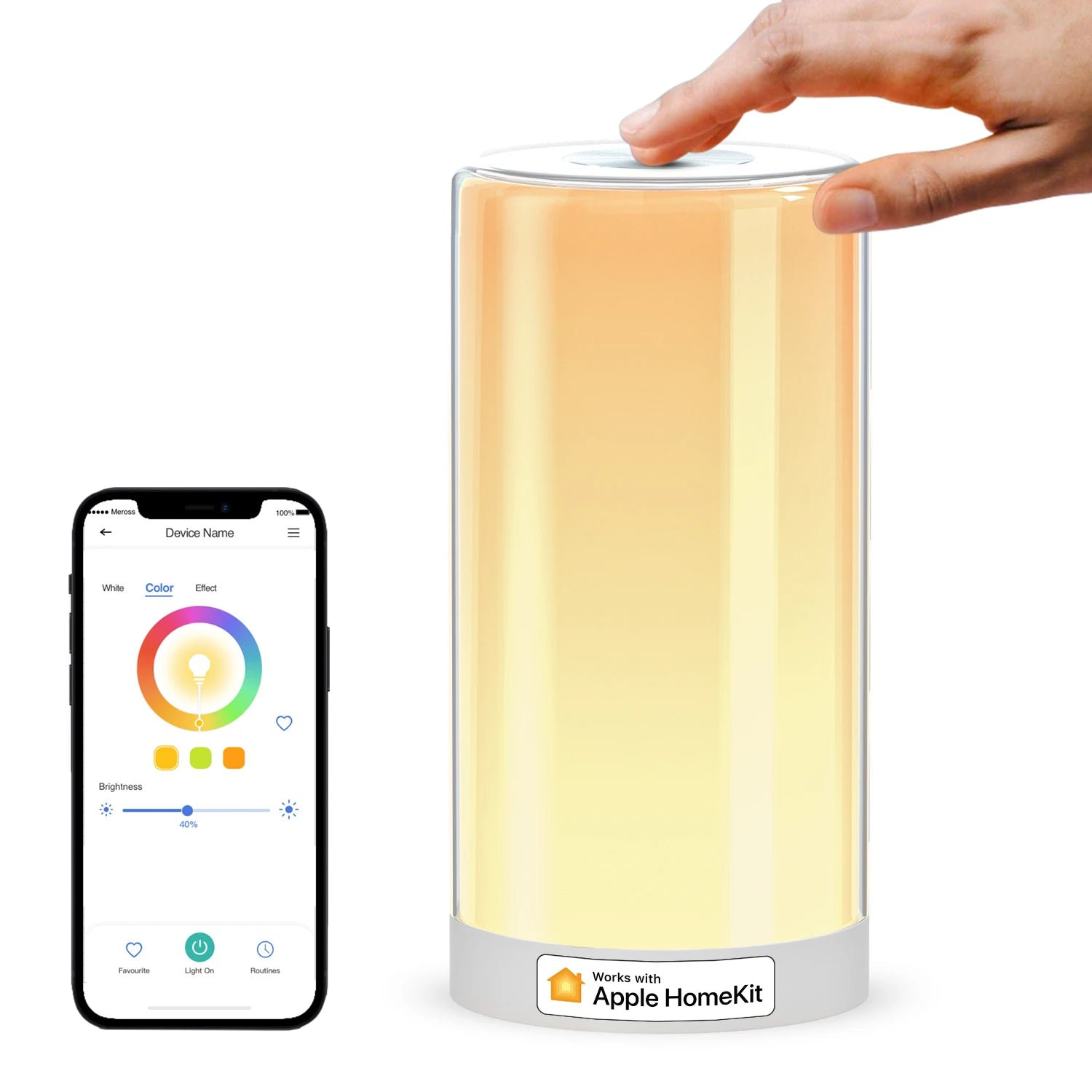 Lampada Lampadina Intelligente Touch Screen Dimmerabile RGB Cambia Colore APP