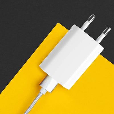 Adattatore Ricarica Rapida Cellulare Dispositivi Elettronici Compatibile USB Bianco Alta Qualità Spina UE Elettronica Rete Connettività - POWER SMARTECH