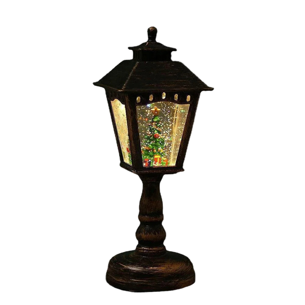 Luce Natalizia Decorative Neve Colore Nero Decorazione Elettronica Casa