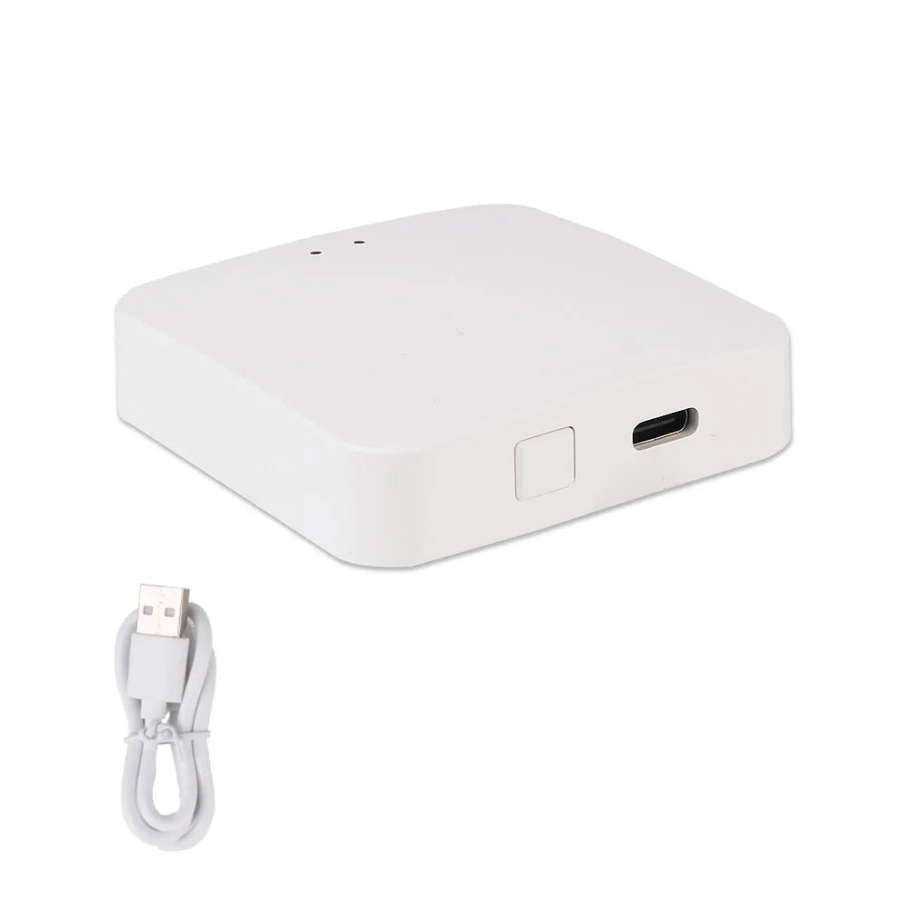 Comando Vocale Wireless Telecomando Vocale App Materiale ABS Bianco