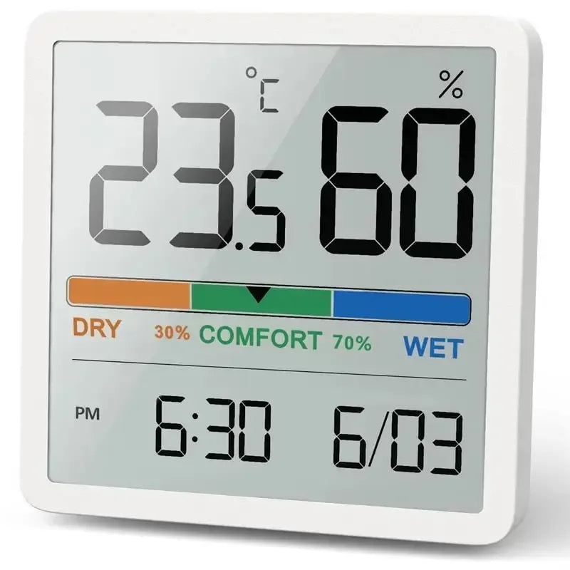 Termometro Digitale Misuratore Elettronico Umidità Temperatura Sensore Meteorologica Casa