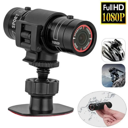 Videocamera Action Camera Casco Bici Moto Batteria 600mAh 1080P Supporto Cavo USB Ricaricabile Grandangolare - IN POWER SMARTECH