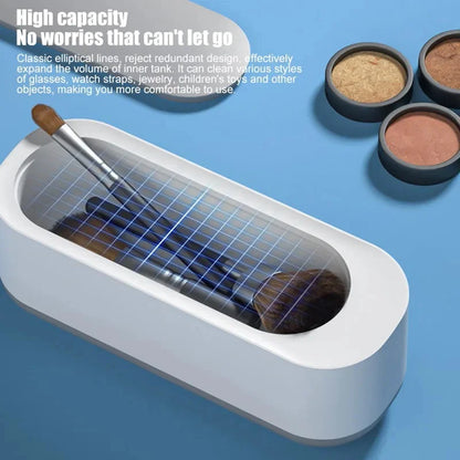 Macchina Pulizia Ultrasuoni Batteria USB Piccole Dimensioni Oggetti Casa Personali Elettrodomestici - POWER SMARTECH