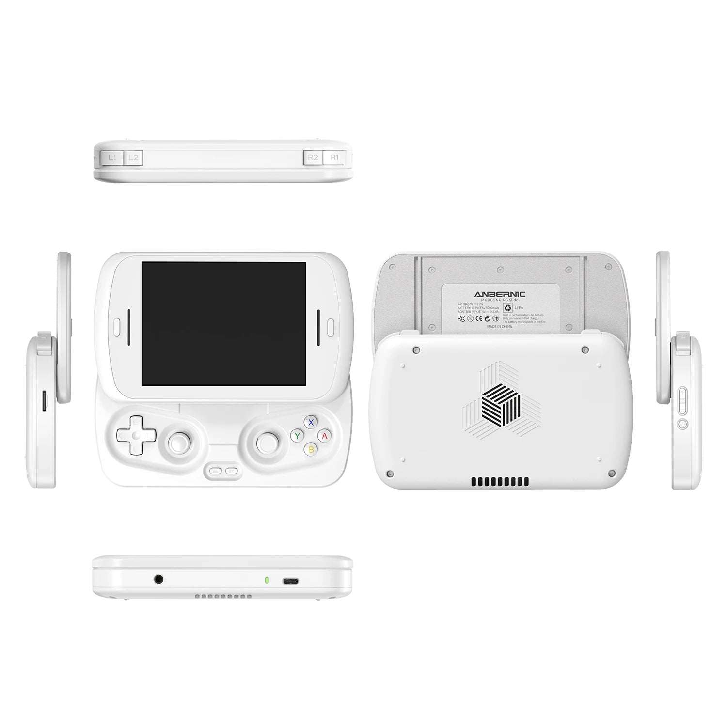 Console Videogiochi Portatile Nero Bianco Videogiochi Intrattenimento