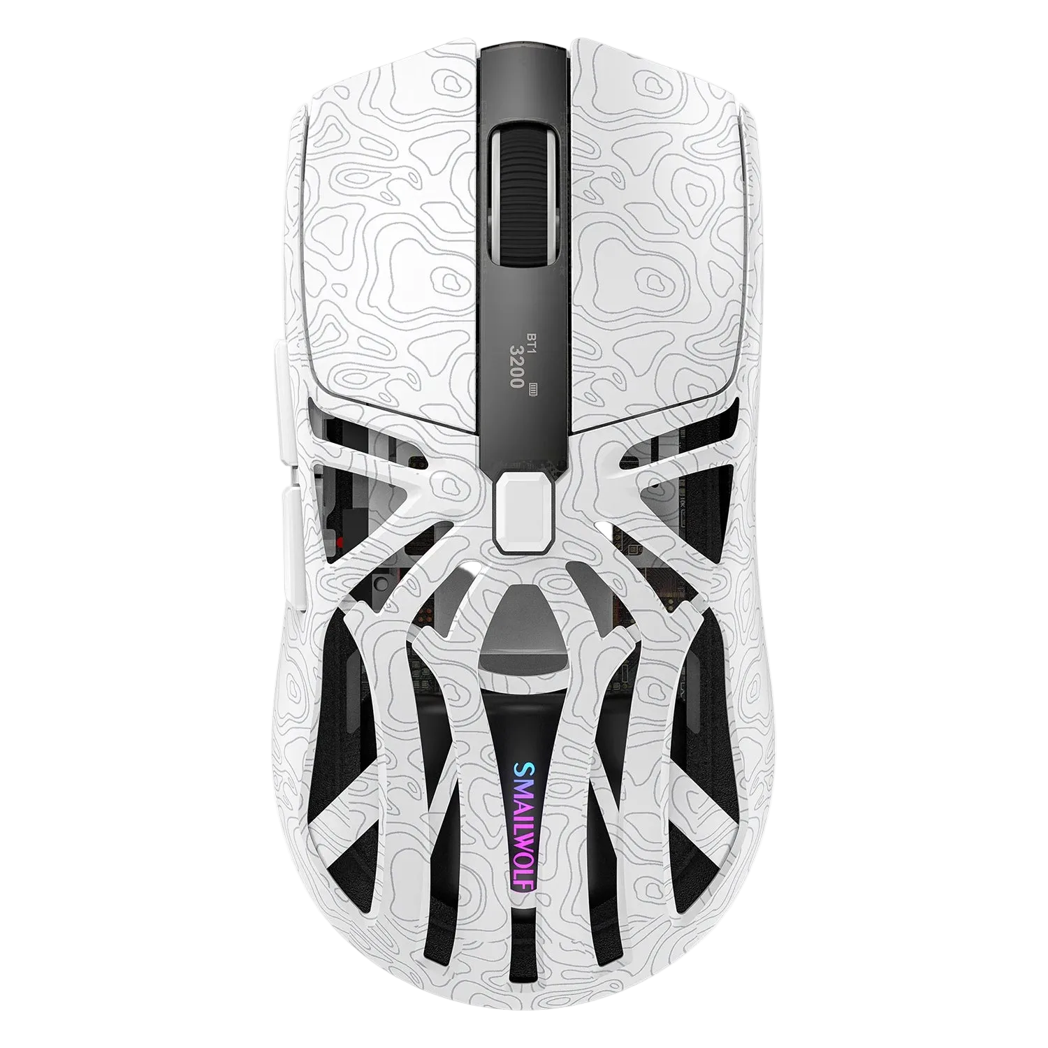Mouse Effetto Moderno Particolare Distanza 10 Metri Wireless Colore Bianco
