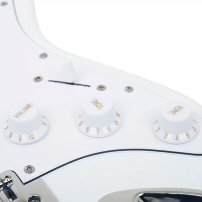 Chitarra Elettrica Set Accessori Inclusi Palissandro Legno Catalpa Acero Componenti Elettroniche Alta Qualità 36 Pollici - IN POWER SMARTECH
